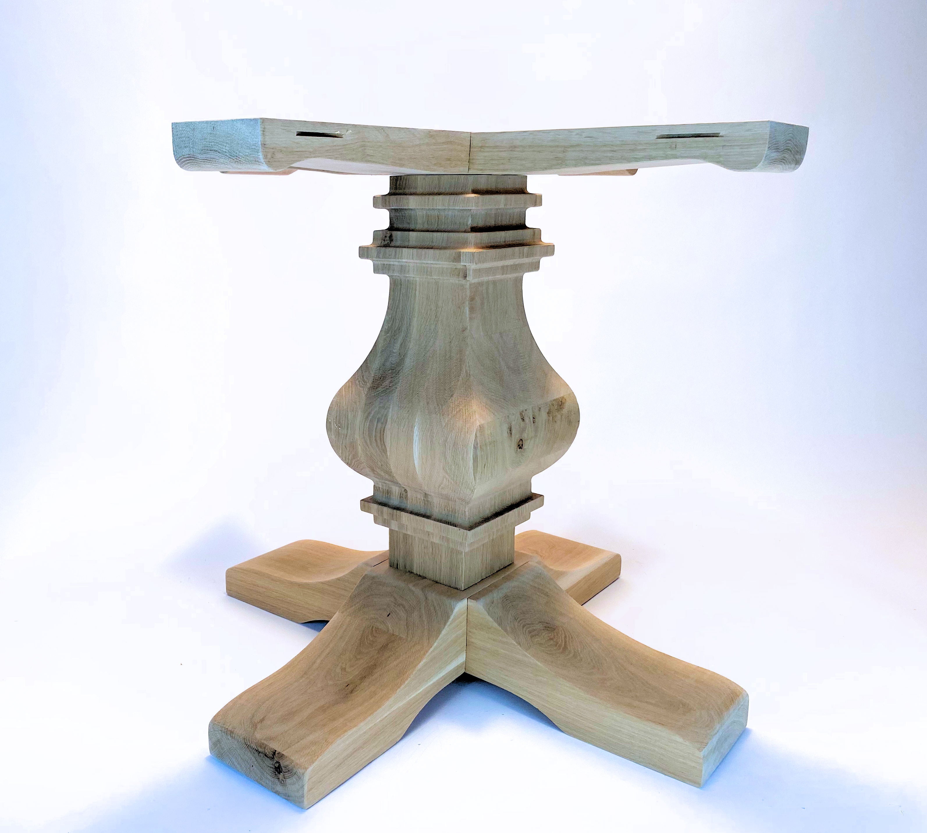Pedestal Legs Wye Creek Woodworks