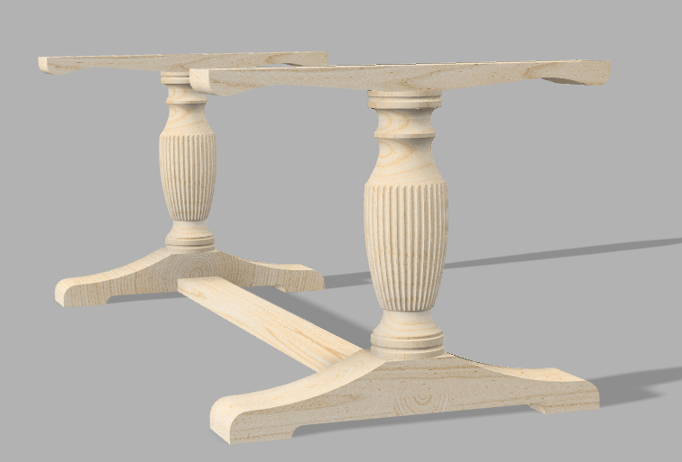 Acorn Trestle Table