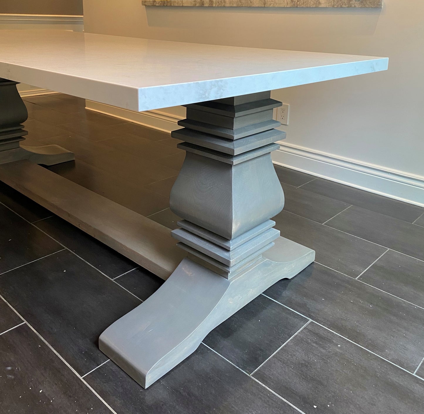 Chunky Trestle Table