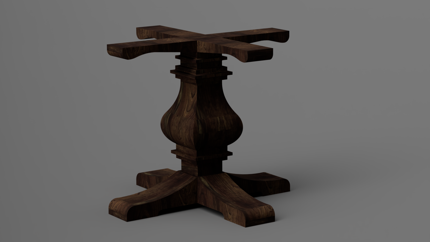 Pedestal Table Base - Standard Table Leg