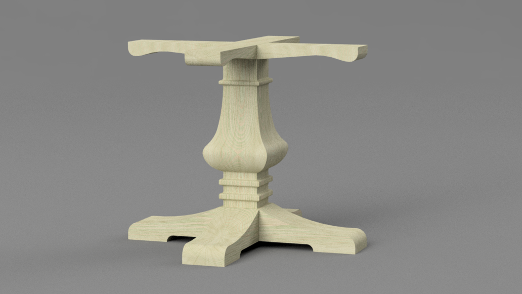 Pedestal Table Base - Chalice Model