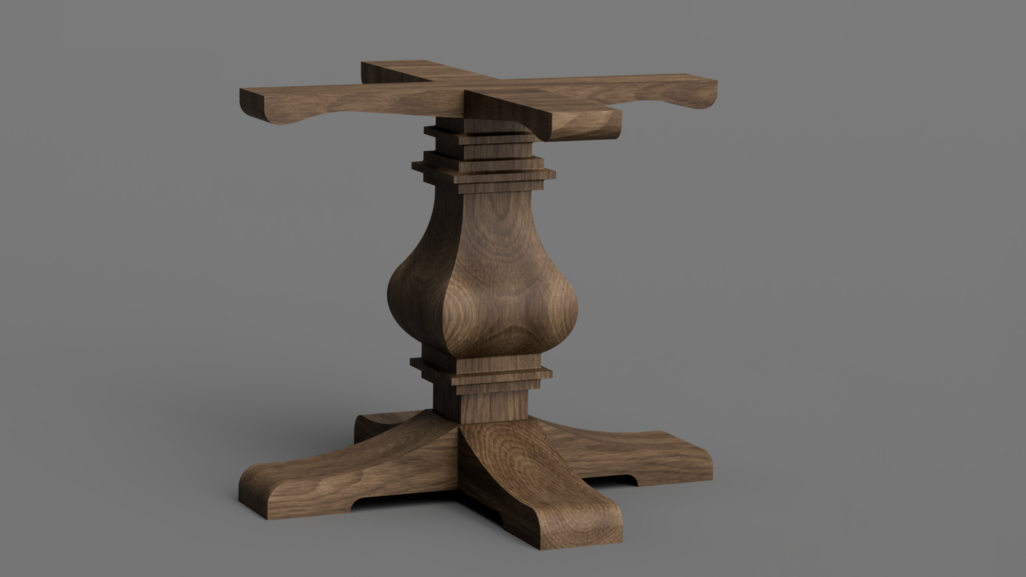 Pedestal Table Base - Standard Table Leg