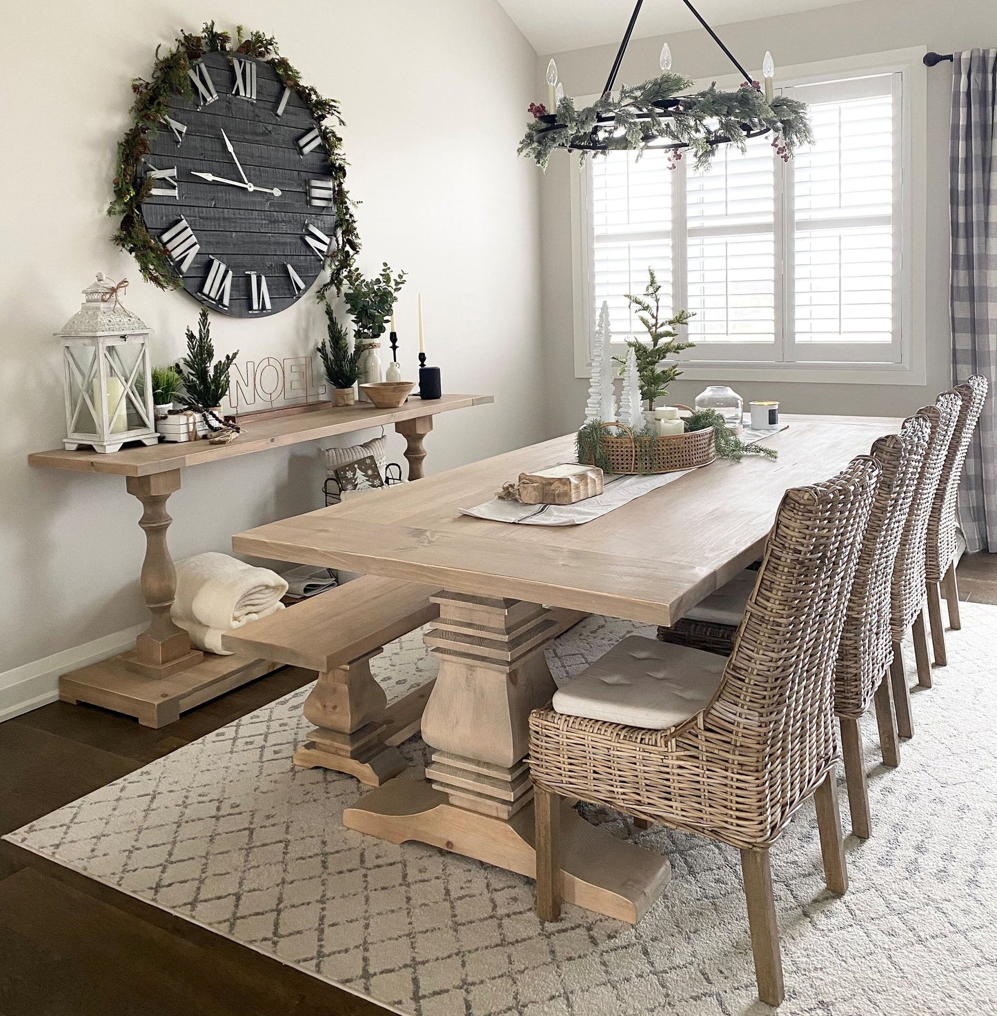 Trestle Table Leg Pair - Chunky Trestle Base