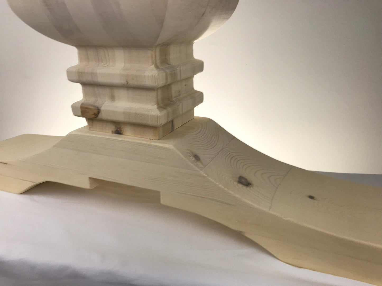 Trestle Table Leg Pair - Chalice Table Base