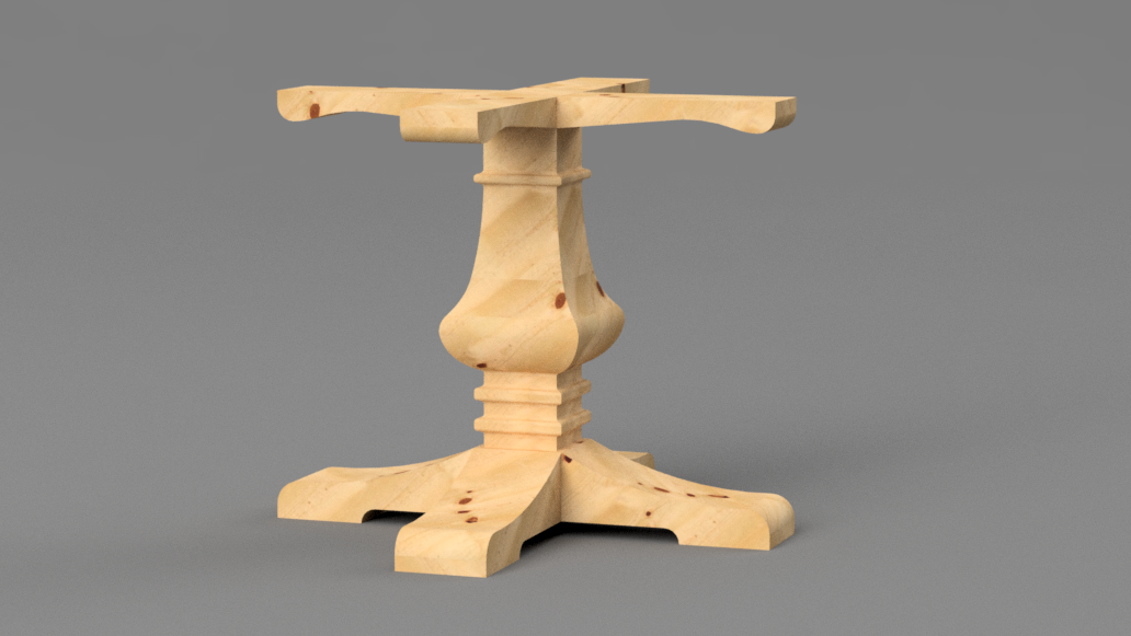 Pedestal Table Base - Chalice Model