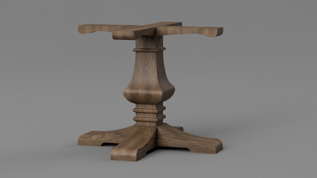 Pedestal Table Base - Chalice Model