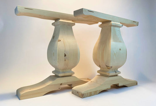 Trestle Table Legs - Pinwheel Table Base