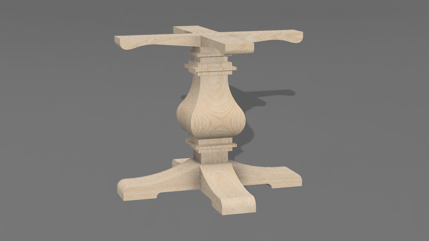 Pedestal Table Base - Standard